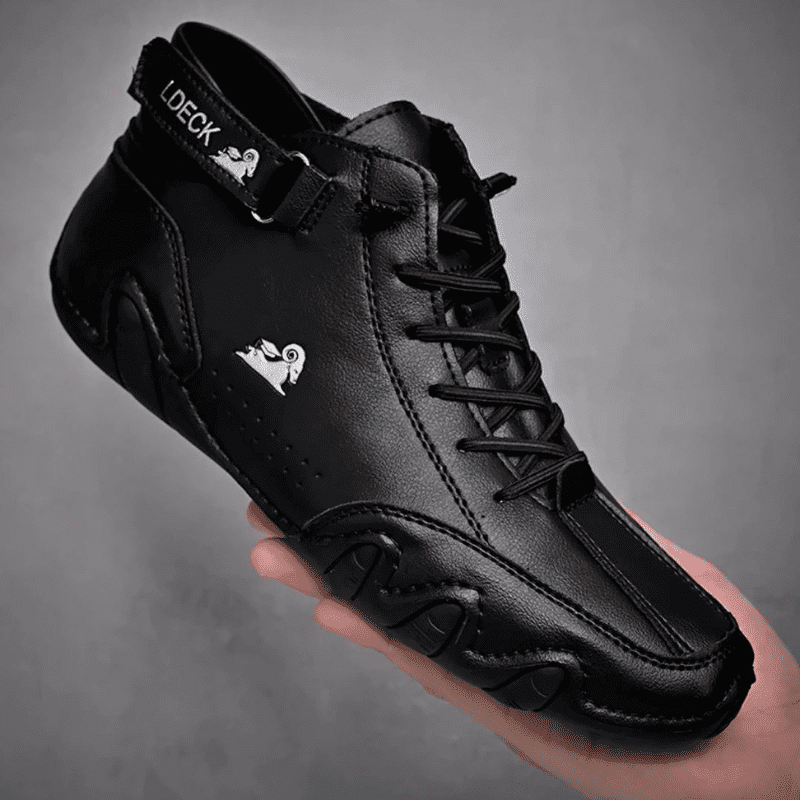 Bota Ldeck™ Conforto Ortopédico Incomparável + Corrente de Prata (.925) com Pingente Cruz