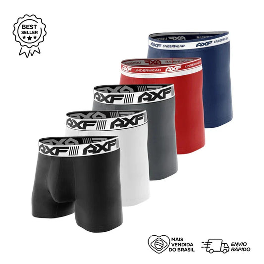 Kit 5 Cuecas Microfibra Premium